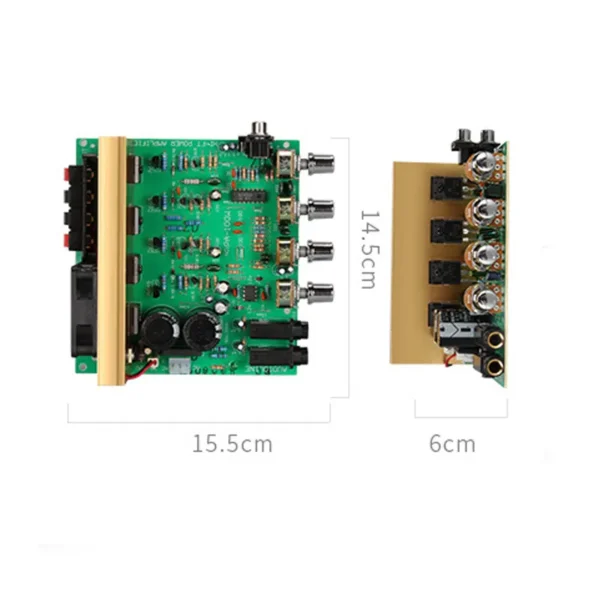 FZ 100W 4 Transistors Amplifier Circuit - Image 5