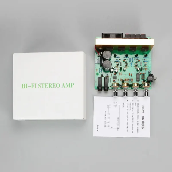 FZ 100W 4 Transistors Amplifier Circuit - Image 6
