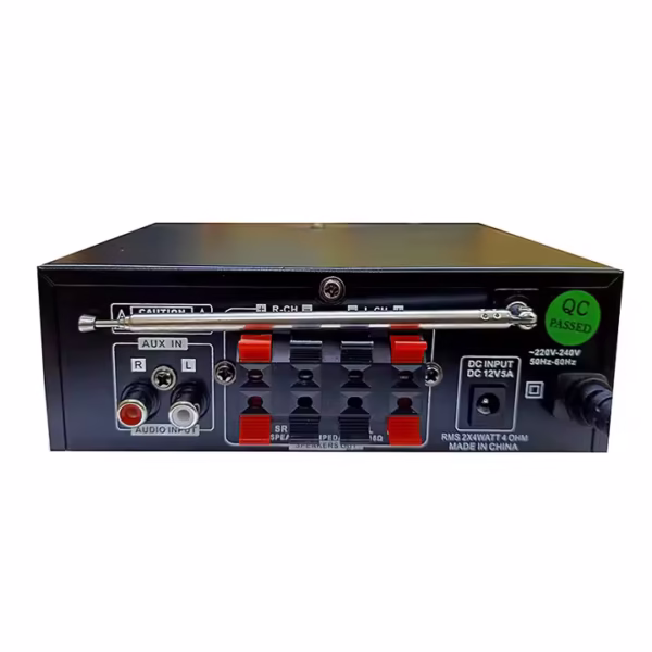 High power amplifier home Bluetooth amplifier, 12V220V small desktop speaker, audio amplifier - Image 4
