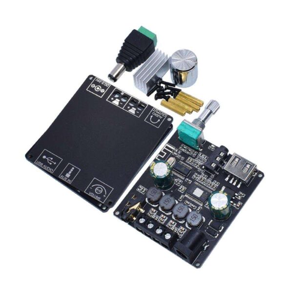 ZK-502L MINI BT 5.0 DC 5-24V Wireless Audio Digital Power amplifier - Image 2