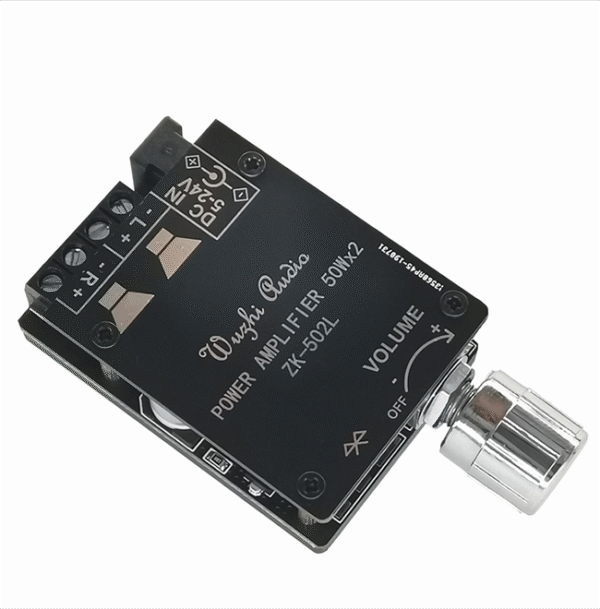 ZK-502L MINI BT 5.0 DC 5-24V Wireless Audio Digital Power amplifier - Image 8